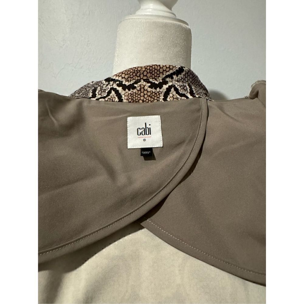 Cabi Python blazer jacket button front 8 - Picture 6 of 9